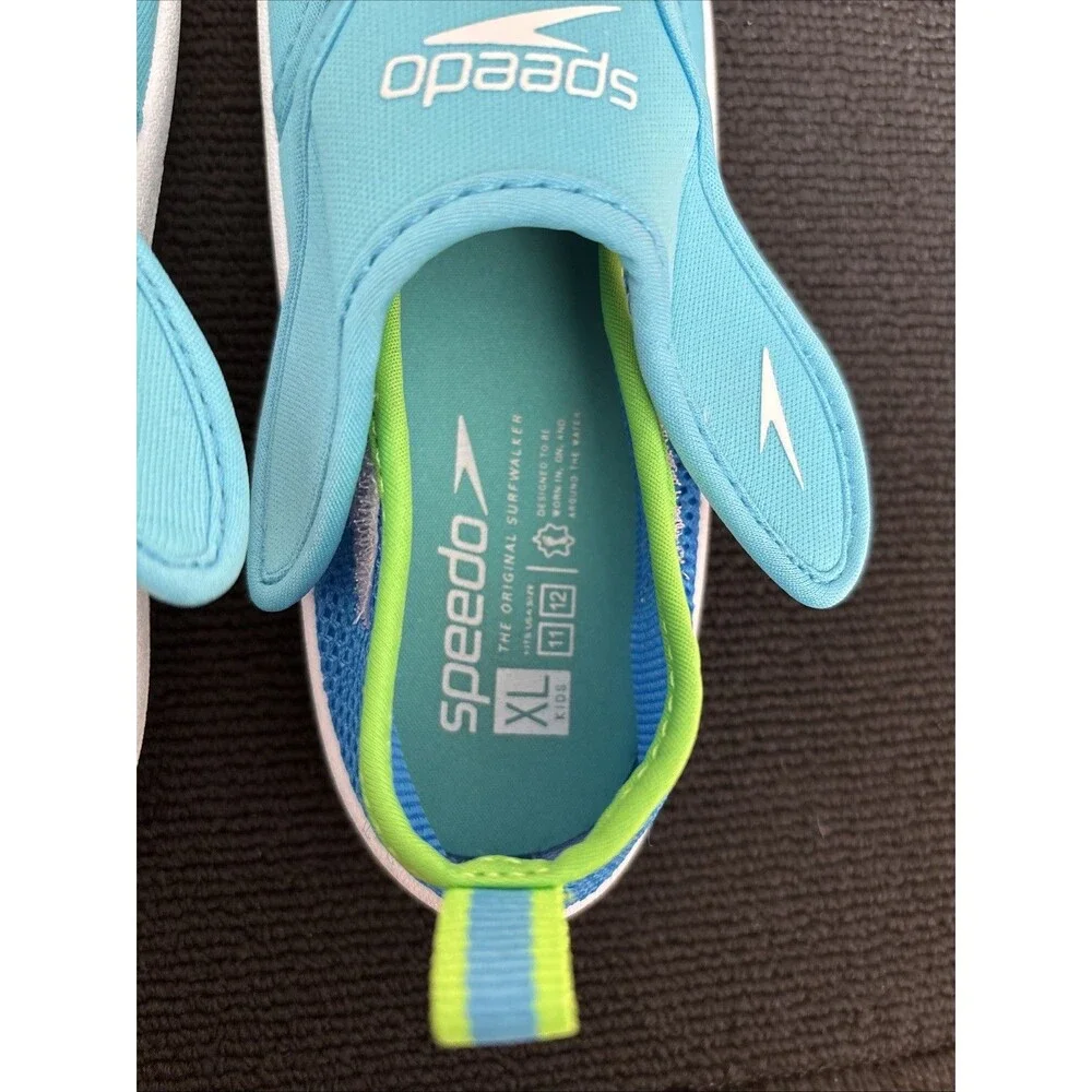 Speedo The Original Surfwalker Kids XL Water Shoe Fits US Size 11/12 Turquoise